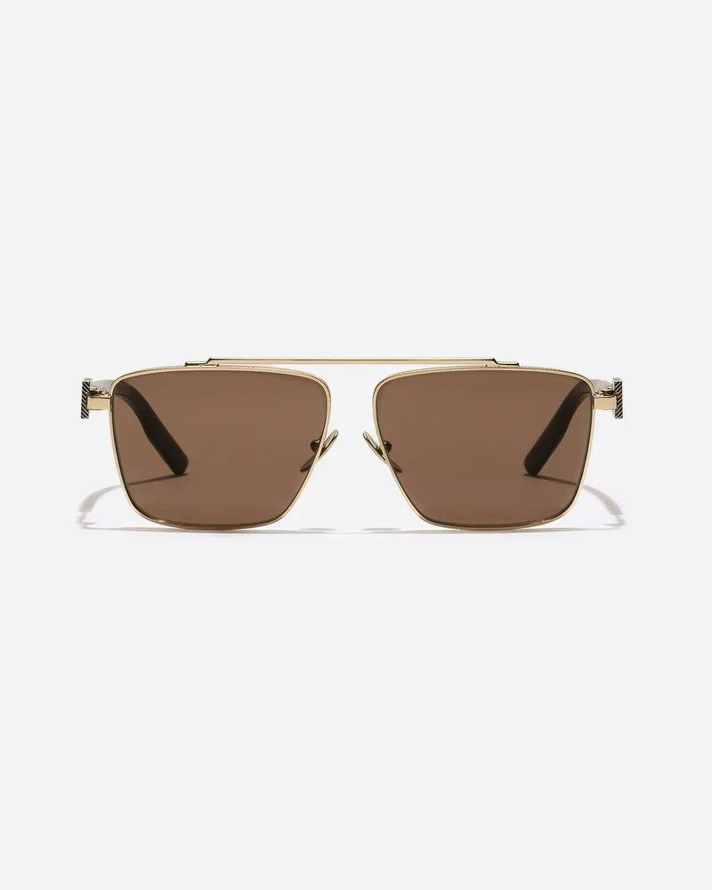 Dolce & Gabbana Occhiali Da Sole Metal Plaque - Donna Novità Oro Generic
