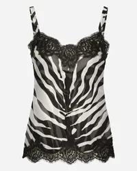 Dolce & Gabbana Top - Donna Camicie E Top Stampa Animalier Zebra