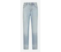 Jeans In Denim - Donna Denim Multicolore