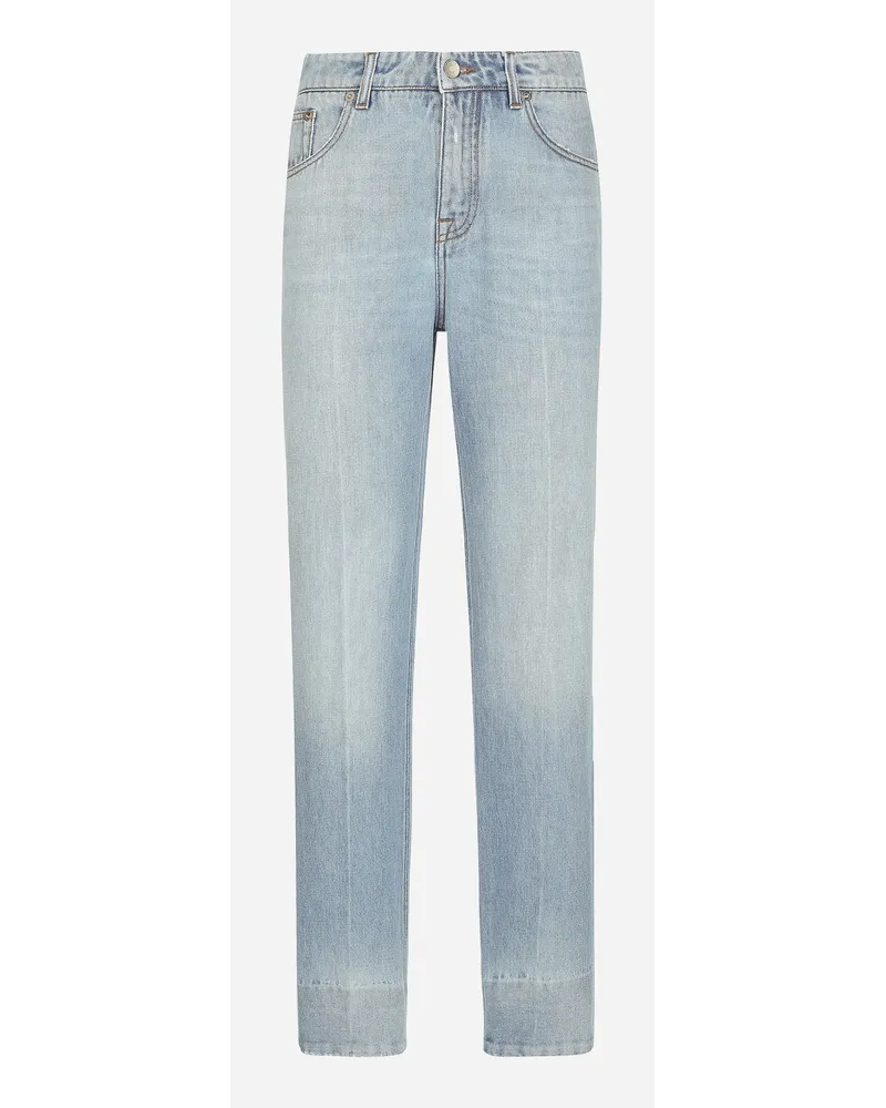 Dolce & Gabbana Jeans In Denim - Donna Denim Multicolore Variante