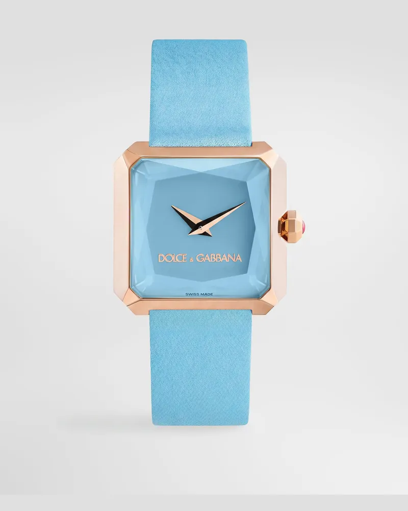 Dolce & Gabbana Sofia Rose Gold Watch - Donna Orologi Celeste Celeste
