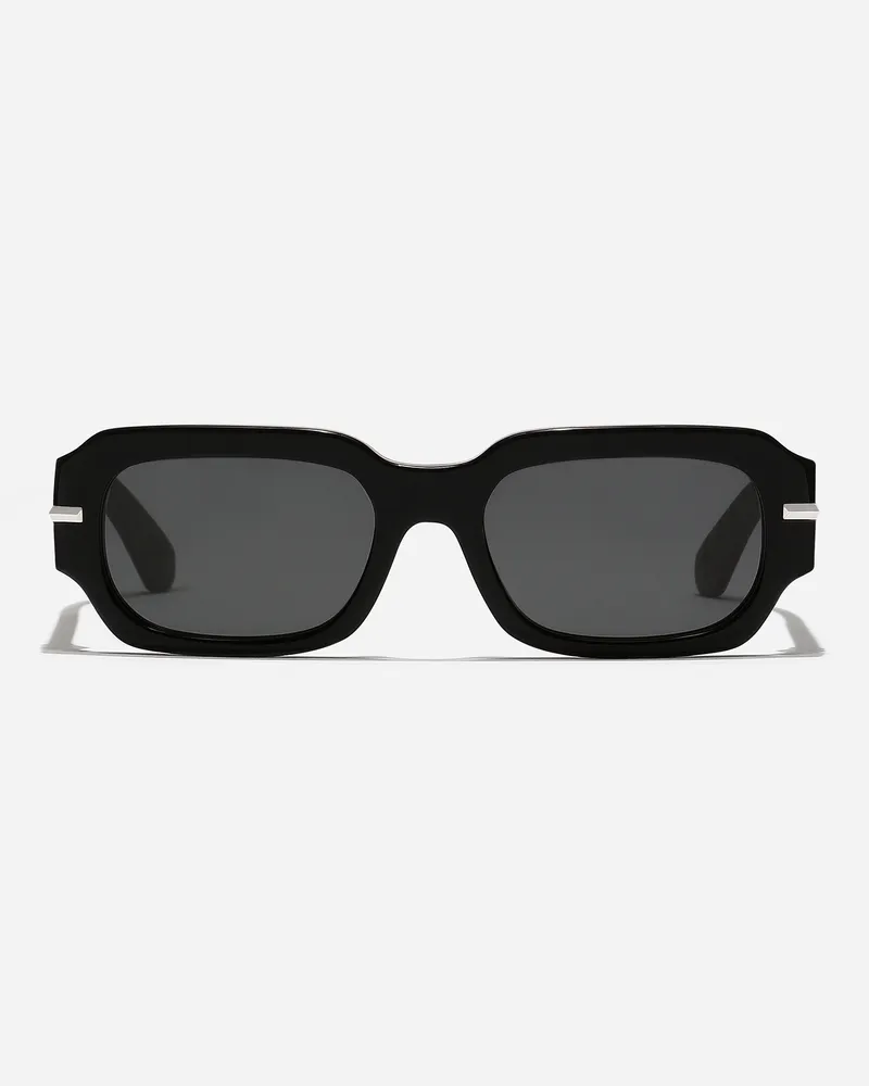 Dolce & Gabbana Occhiali Da Sole Dg Signature - Uomo Novità Nero Acetato Generic