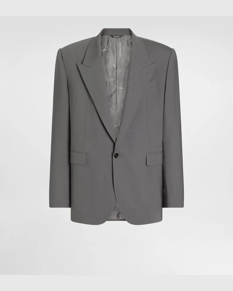Dolce & Gabbana Giacca Monopetto Palermo In Lana - Uomo Collection 