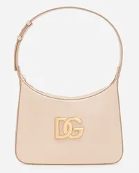 Dolce & Gabbana Borsa A Spalla 3.5 - Donna Borse A Spalla E Tracolla Rosa Pelle Rosa