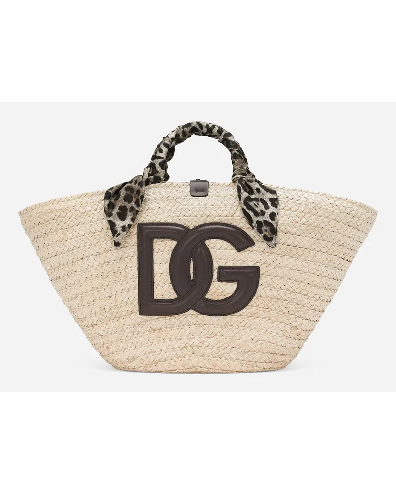 Dolce & Gabbana Shopping Kendra Media - Donna Borse Shopping Stampa Animalier Leo