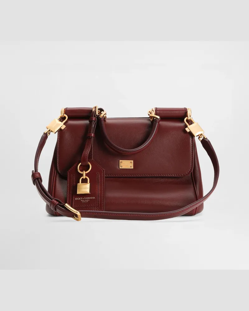 Dolce & Gabbana Borsa A Mano My Sicily - Donna Borse A Mano Bordeaux Bordeaux