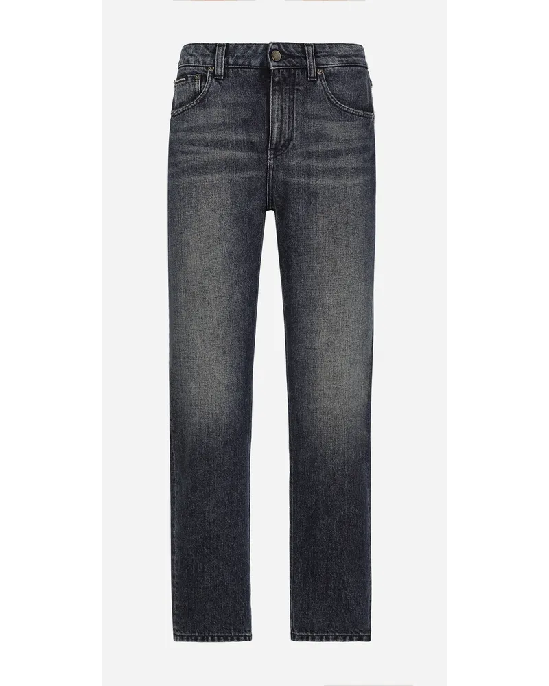 Dolce & Gabbana Jeans Boyfriend In Denim - Donna Denim Multicolore Variante
