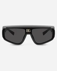 Dolce & Gabbana Dg Crossed Sunglasses - Icons Bianco Perlato Acetato Generic