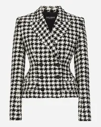 Dolce & Gabbana Giacca Dolce In Macro Pied De Poule - Donna Giacche E Blazer Multicolore Quadri-check-tartan