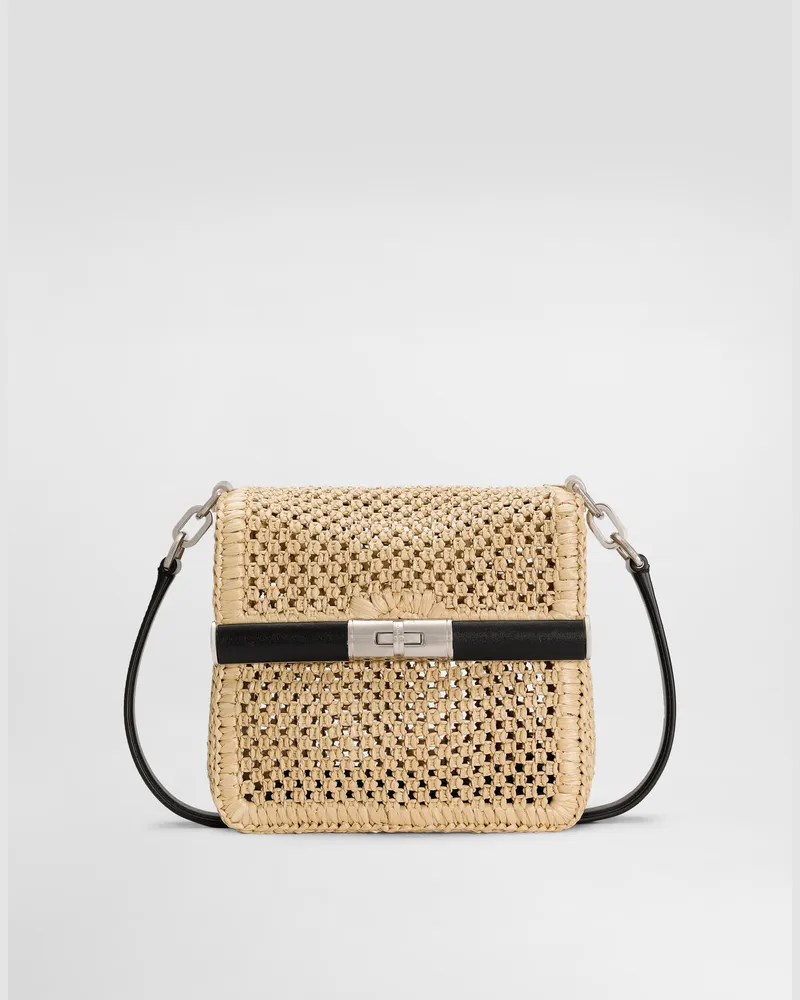 Dolce & Gabbana Borsa Intrecciata In Rafia - Uomo Borse A Tracolla Multicolore Multicolore