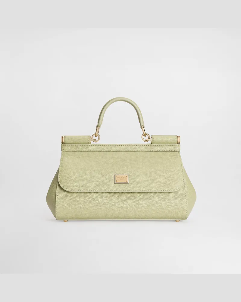 Dolce & Gabbana Borsa A Mano Sicily Piccola - Donna Borse A Mano Verde Verde