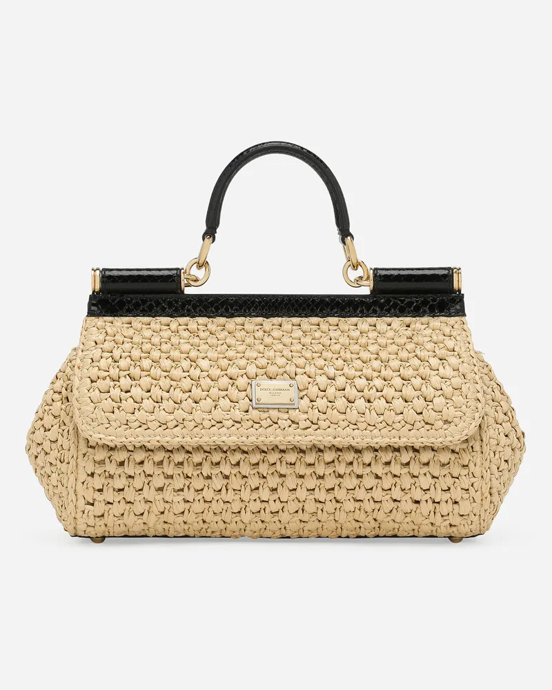 Dolce & Gabbana Borsa A Mano Sicily Allungata - Donna Borse A Mano Multicolore Multicolore