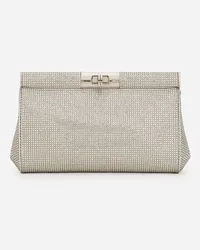 Dolce & Gabbana Borsa A Spalla Marlene Piccola - Donna Borse A Spalla E Tracolla Bianco Grigio