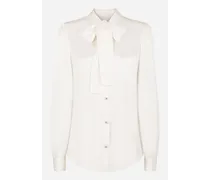 Camicia - Donna Camicie E Top Bianco Seta