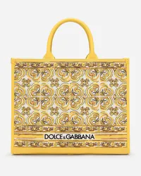 Dolce & Gabbana Shopping Dg Daily Media - Donna Borse Shopping Giallo Giallo