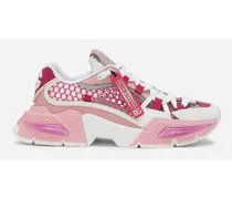 Sneaker Airmaster In Mix Materiali - Donna Sneaker Rosa