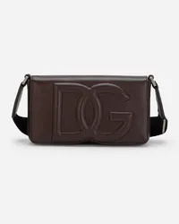 Dolce & Gabbana Mini Bag In Pelle Di Cervo - Uomo Portafogli E Piccola Pelletteria Marrone Marrone