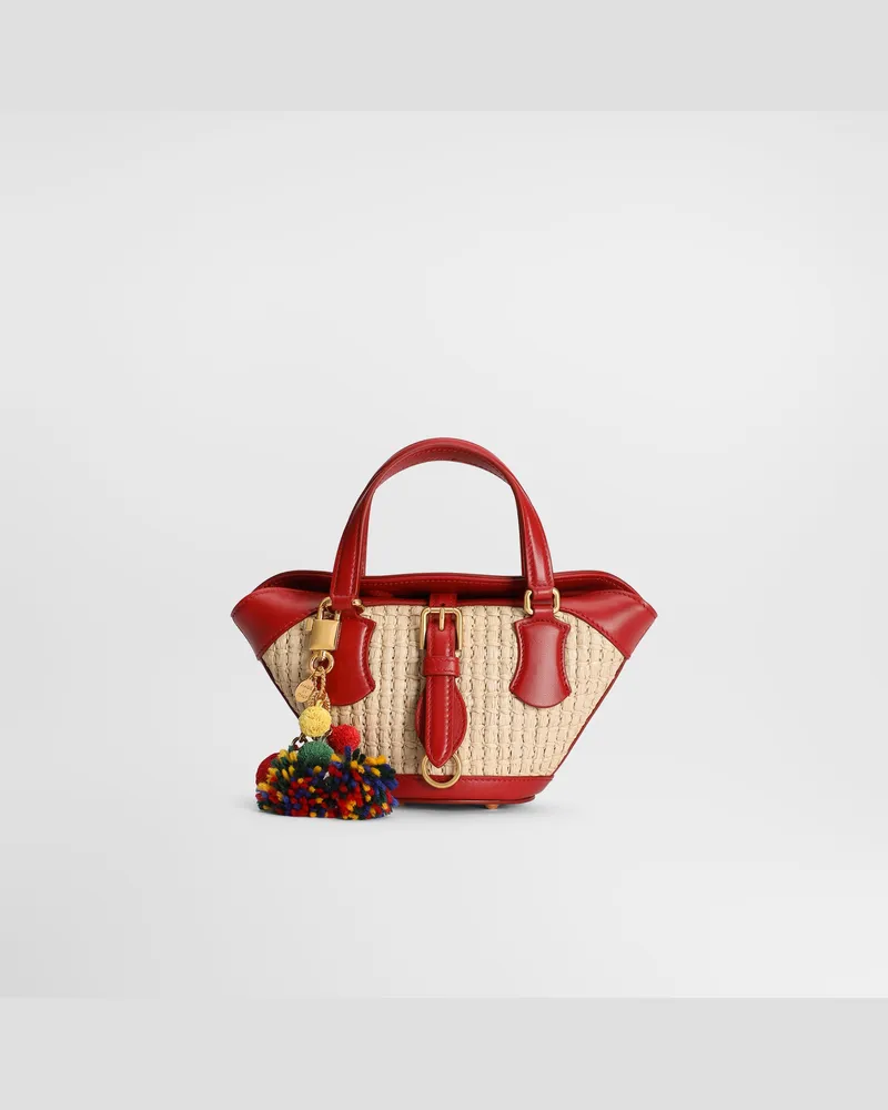 Dolce & Gabbana Coffa Capri In Rafia - Donna Borse Shopping Multicolore Multicolore