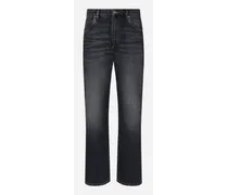 Jeans Over Denim Lavato Blu - Uomo Denim Multicolore