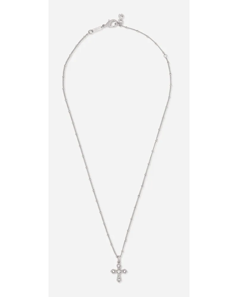 Dolce & Gabbana Collana - Uomo Bijoux Argento Metallo Argento
