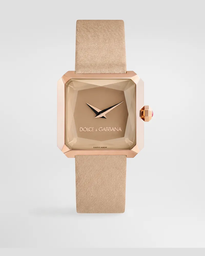 Dolce & Gabbana Orologio Sofia Oro Rosa - Donna Orologi Beige Beige