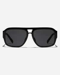 Dolce & Gabbana Dg Crossed Sunglasses - Uomo Icons Nero Acetato Generic