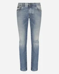 Dolce & Gabbana Pantalone - Uomo Denim Multicolore Variante