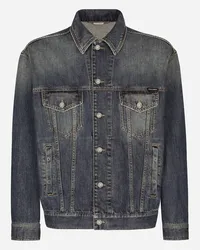 Dolce & Gabbana Giubbotto - Uomo Denim Multicolore Cotone Variante