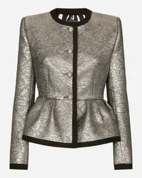 Dolce & Gabbana Giacca - Donna Giacche E Blazer Argento Argento