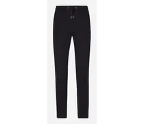 Pantalone Jogging In Cashmere - Uomo Collection Blu
