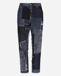 Dolce & Gabbana Pantalone - Uomo Denim Multicolore Variante