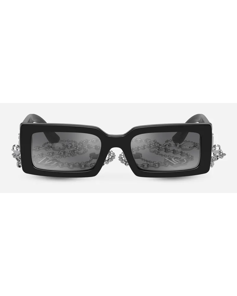 Dolce & Gabbana Zebra Sunglasses  - Donna Nero Generic
