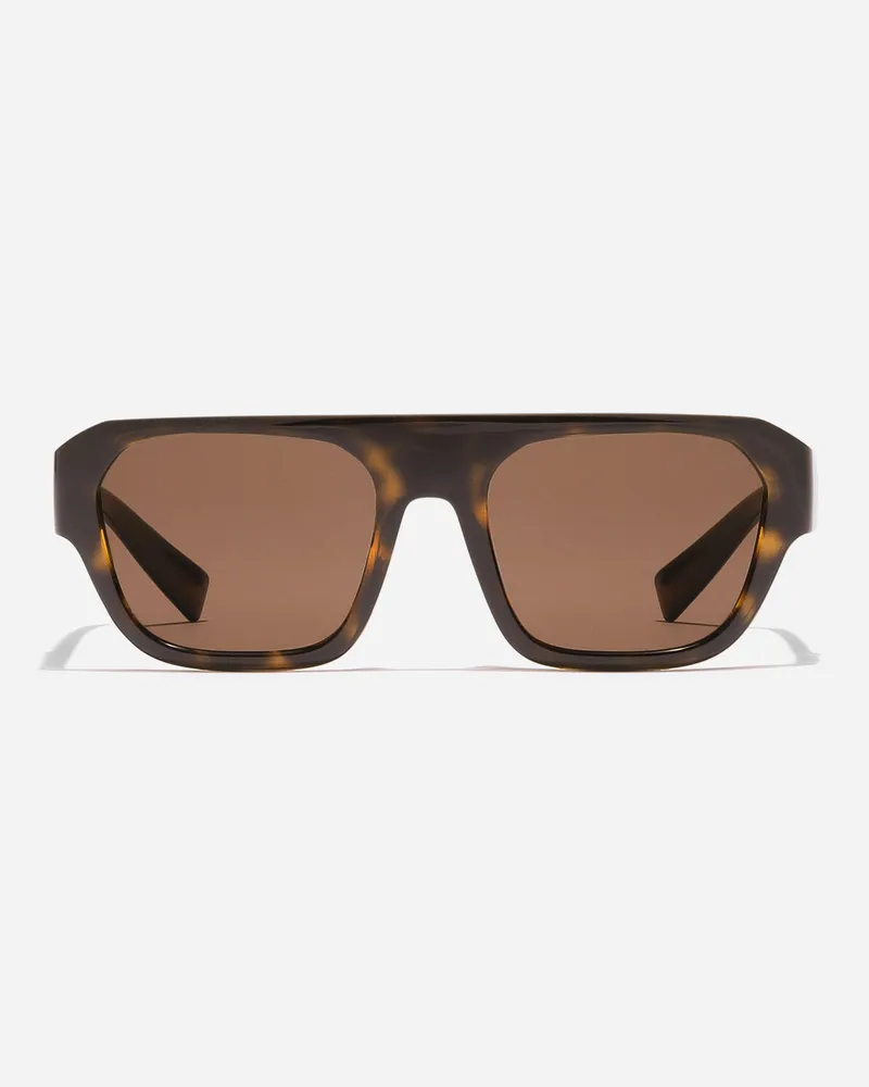 Dolce & Gabbana Occhiali Da Sole Dg Crossed - Donna Novità Avana Acetato Generic