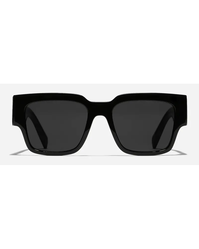 Dolce & Gabbana Dg Elastic Sunglasses - Uomo Nero Acetato Generic