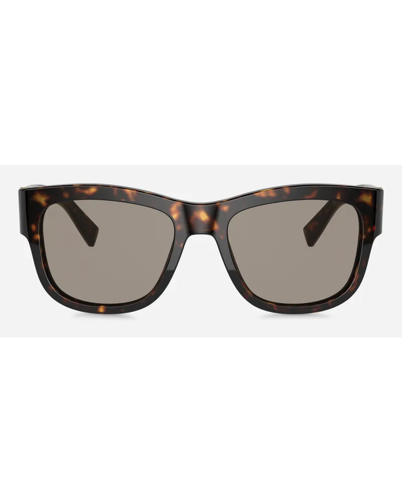 Dolce & Gabbana Gros Grain Sunglasses - Uomo Icons Avana Acetato Generic