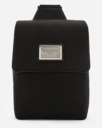 Dolce & Gabbana Marsupio In Nylon - Uomo Zaini E Marsupi Nero Nylon Nero