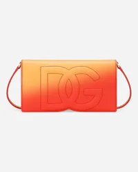 Dolce & Gabbana Phone Bag Dg Logo - Donna Borse Mini Micro E Pochette Arancione Arancione