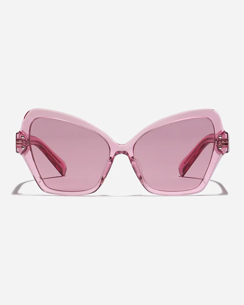 Dolce & Gabbana Occhiali Da Sole Dg Sharped - Donna Novità Cammello Trasparente Generic