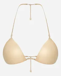 Dolce & Gabbana Reggiseno Rigido Decorativo In Metallo - Donna Bijoux Oro Metallo Oro