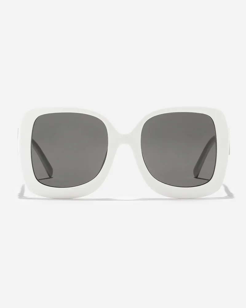 Dolce & Gabbana Occhiali Da Sole Dg Crossed - Donna Novità Bianco Acetato Generic