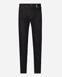 Dolce & Gabbana Jeans Slim In Denim Stretch - Uomo Denim Multicolore Variante