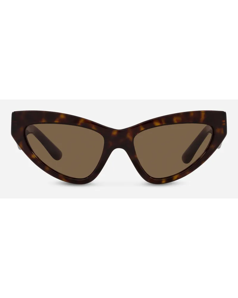 Dolce & Gabbana Dg Crossed Sunglasses - Donna Avana Acetato Generic