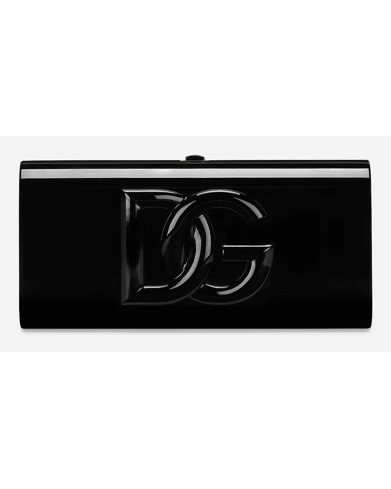 Dolce & Gabbana Clutch Dolce Box - Donna Borse A Mano Nero Nero