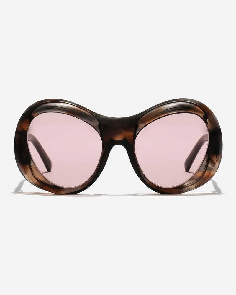 Dolce & Gabbana Occhiali Da Sole Re-edition - Donna Novità Avana Cammello Generic