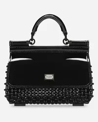 Dolce & Gabbana Borsa A Mano Sicily Box - Donna Borse A Mano Nero Nero