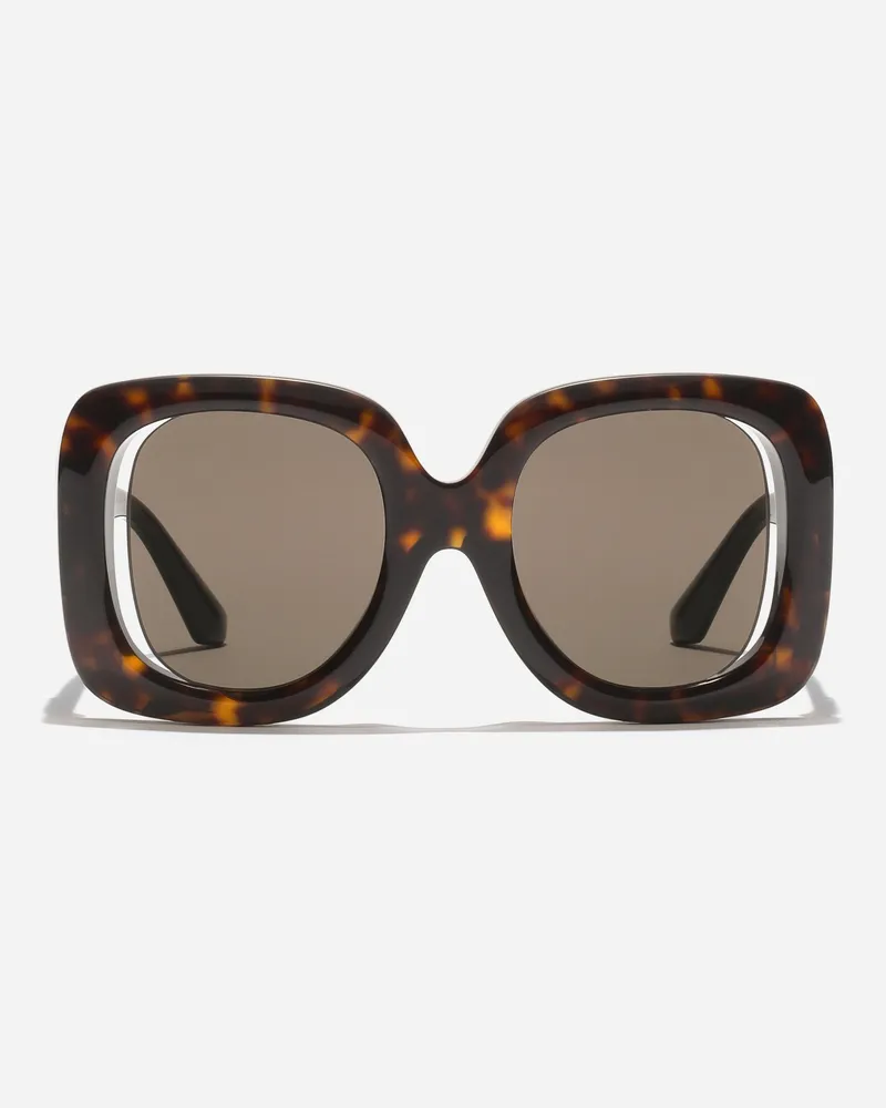Dolce & Gabbana Occhiali Da Sole Sicilian Street - Donna Novità Avana Acetato Generic