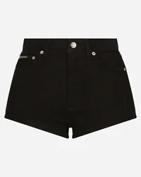 Dolce & Gabbana Shorts In Denim - Donna Denim Multicolore Variante