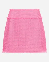 Dolce & Gabbana Minigonna In Tweed Rachel - Donna Gonne Rosa Rosa