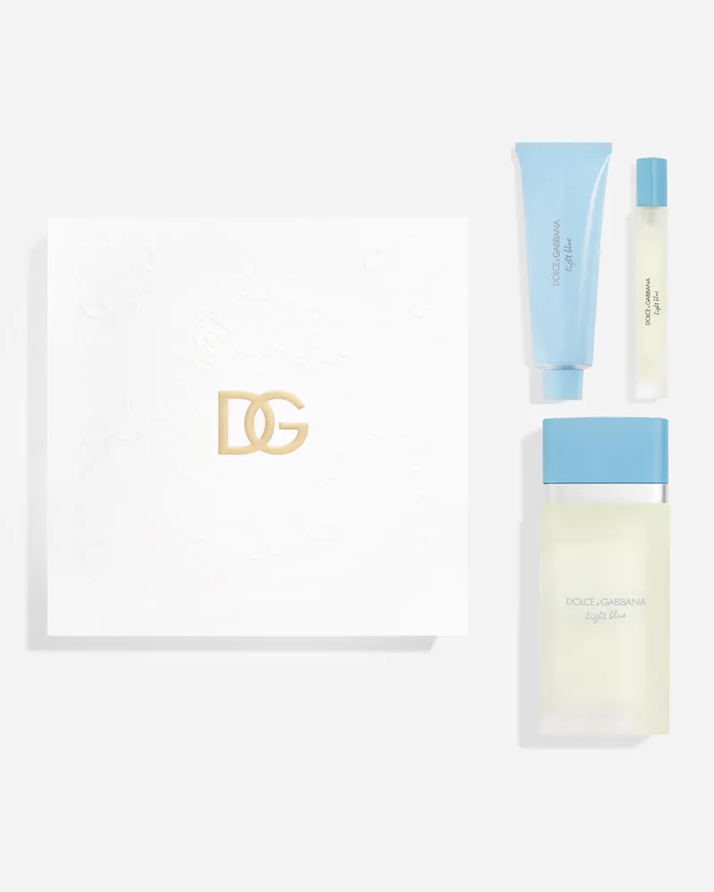 Dolce & Gabbana Light Blue Edt Trio Gift Set - Woman Profumi Per Lei Generic