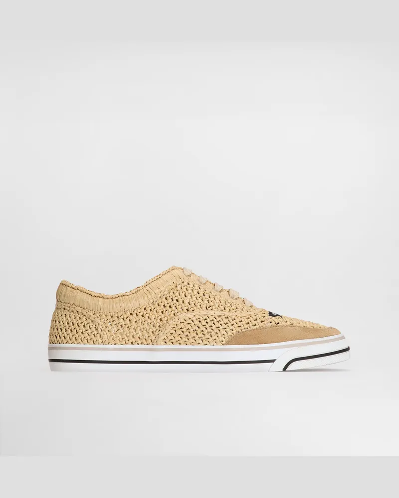 Dolce & Gabbana Sneaker Dg Sailing In Rafia - Uomo Sneaker Multicolore Multicolore